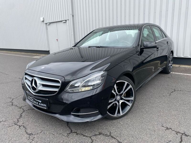 Schwarz Gebraucht 2013 Mercedes E200 Limousine | 14.990 € (Fairer Preis) - Bild 1/4