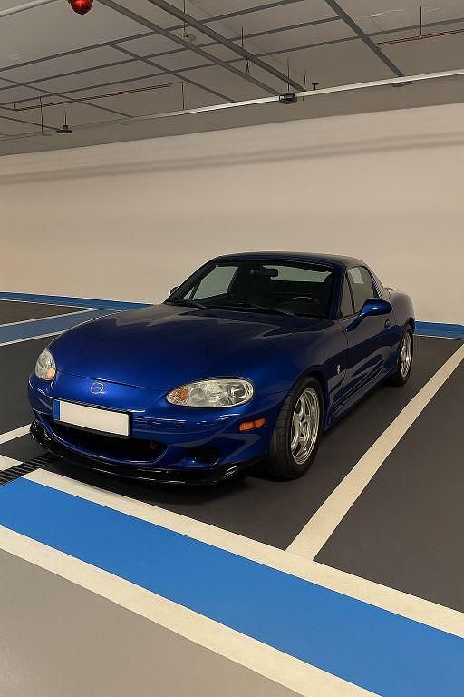 Gebraucht Mazda MX5 140 PS (102 kW) 1999 Blau Cabrio