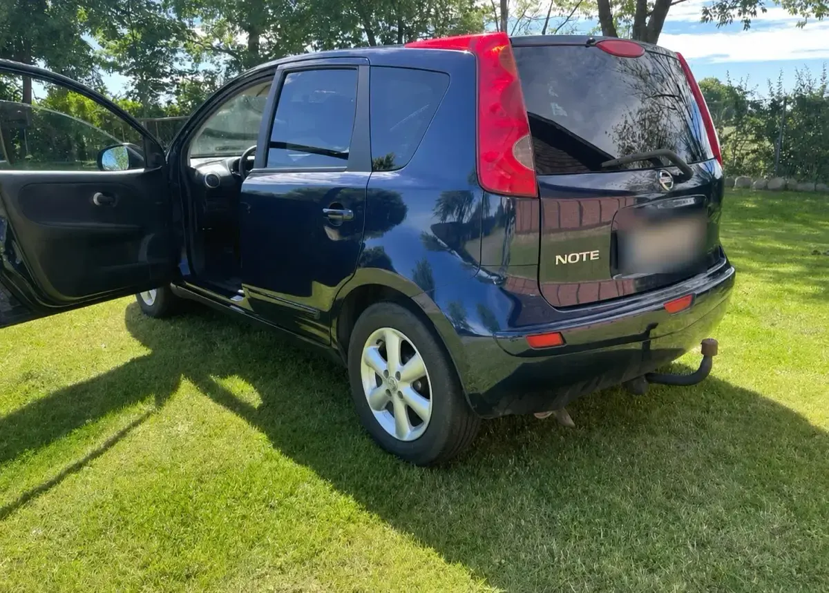 Gebraucht Nissan Note 88 PS (64 kW) 2008 Blau Kleinwagen