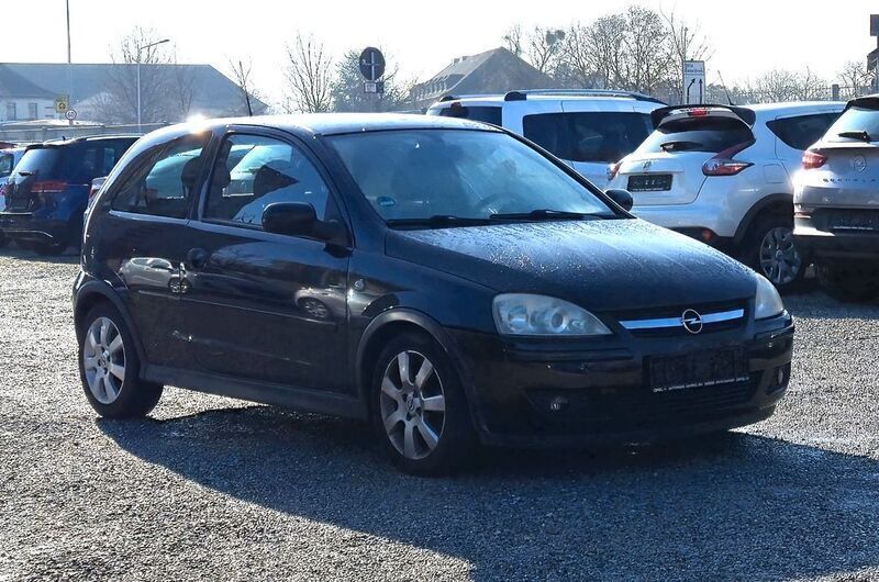 Schwarz Gebraucht 2001 Opel Corsa Kleinwagen | 550 € (Guter Preis) - Bild 1/4