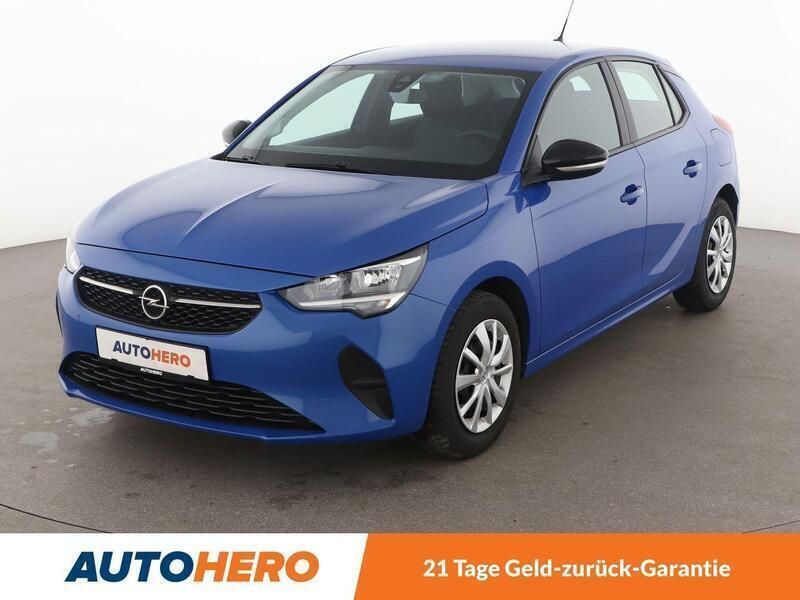 Blau Gebraucht 2021 Opel Corsa Edition Limousine | 10.640 € (Fairer Preis) - Bild 1/3