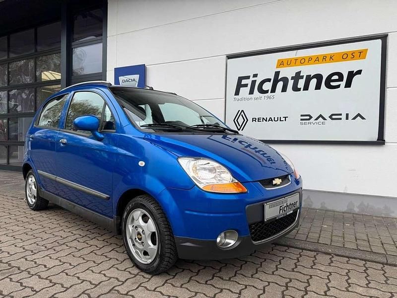 Moroccan blue met Gebraucht 2010 Chevrolet Matiz SE Kleinwagen | 3.990 € (Teuer) - Bild 1/4