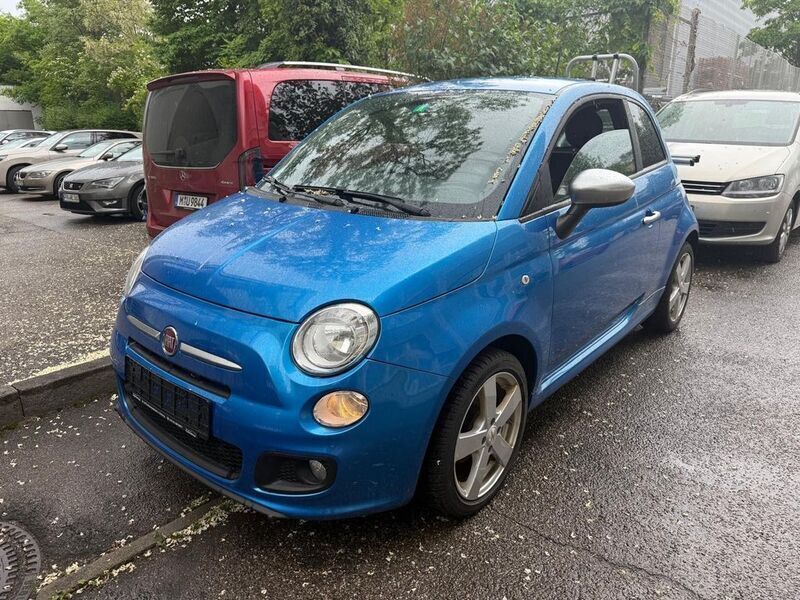 Blau Gebraucht 2015 Fiat 500S S Kleinwagen | 4.990 € (Fairer Preis) - Bild 1/4