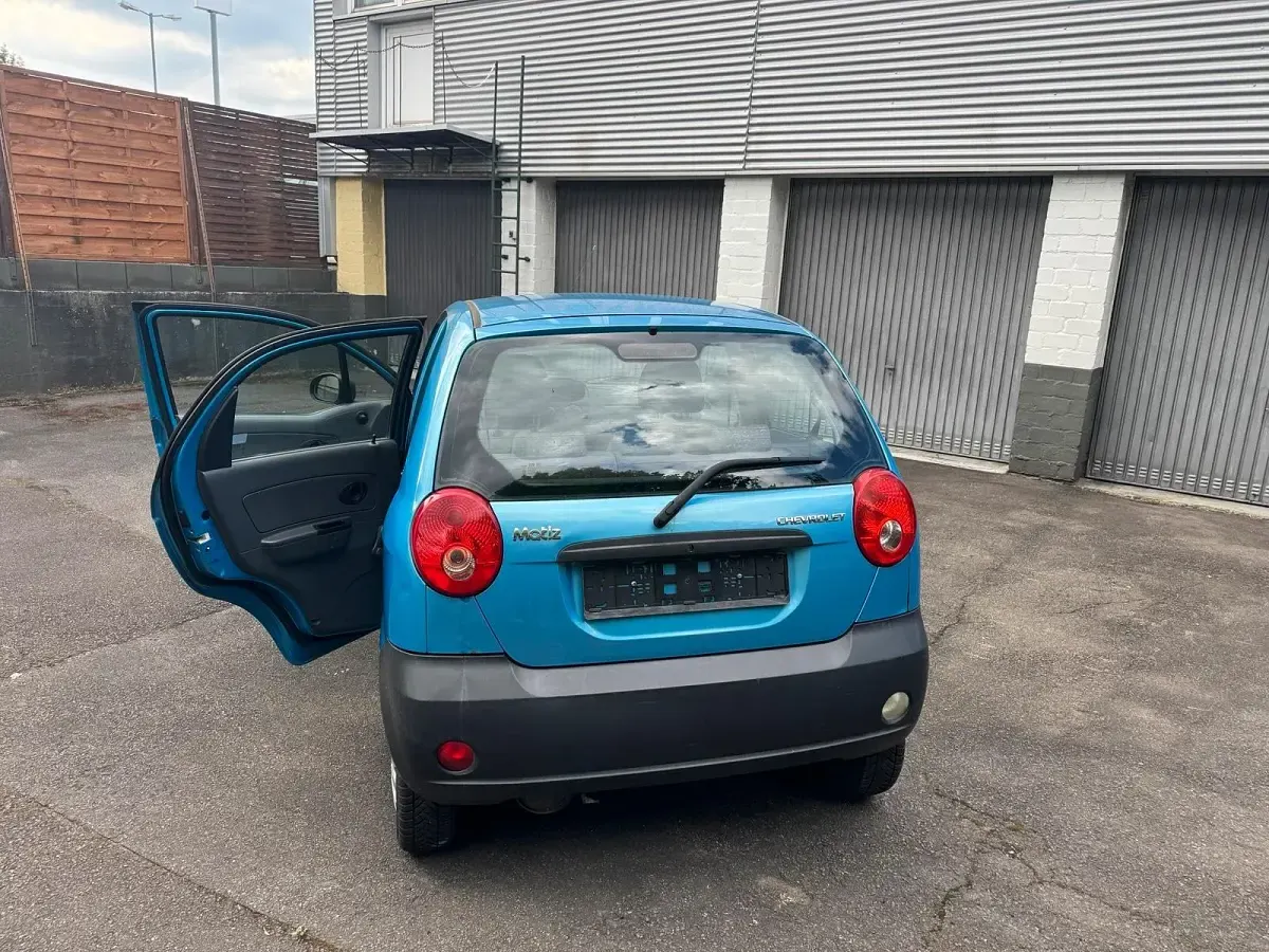 Gebraucht Chevrolet Aveo 51 PS (37 kW) 2007 Blau Kleinwagen