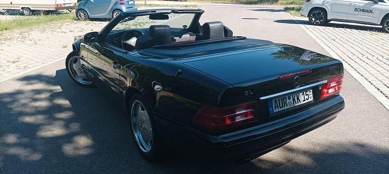 Schwarz Gebraucht 2000 Mercedes SL280 Edition Cabrio | 24.500 € (Fairer Preis) - Bild 1/4