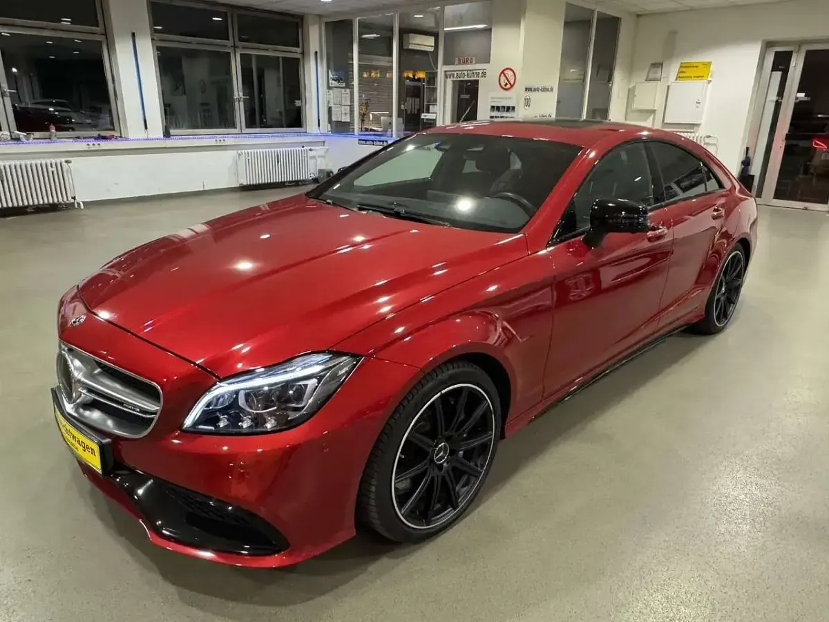 Gebraucht Mercedes CLS63 AMG AMG 557 PS (409 kW) 2017 Rot Coupé