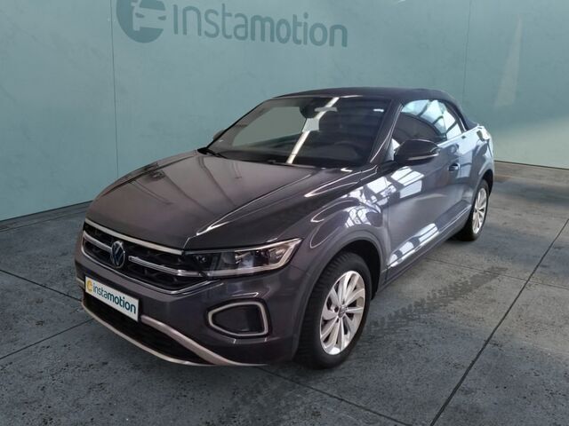 Grau Gebraucht 2024 VW T-Roc Cabriolet Style Cabrio | 32.000 € (Guter Preis) - Bild 1/2