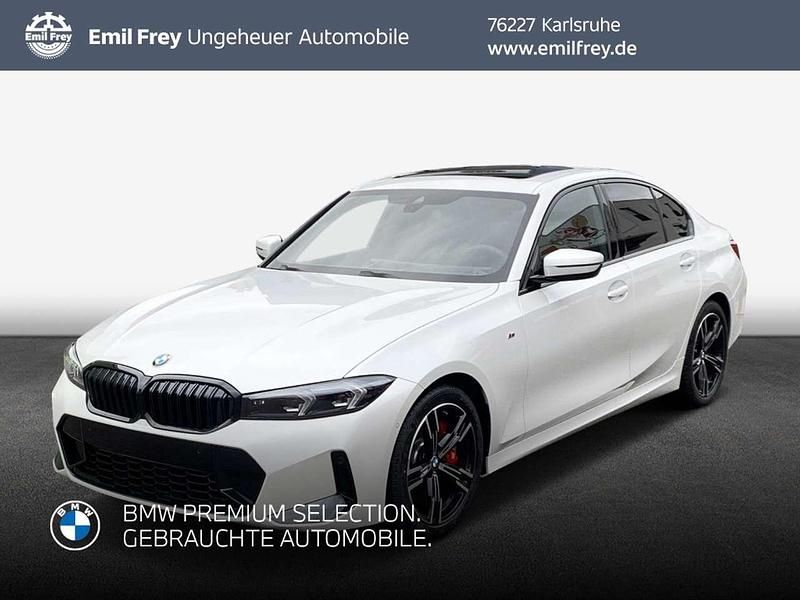Mineralweiß metallic Gebraucht 2023 BMW 320 M Sport Limousine | 38.990 € (Fairer Preis) - Bild 1/3