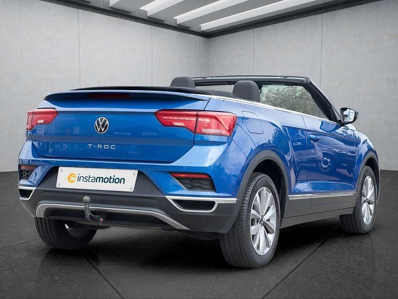 Gebraucht VW T-Roc Cabriolet 150 PS (110 kW) 2021 Blau Cabrio
