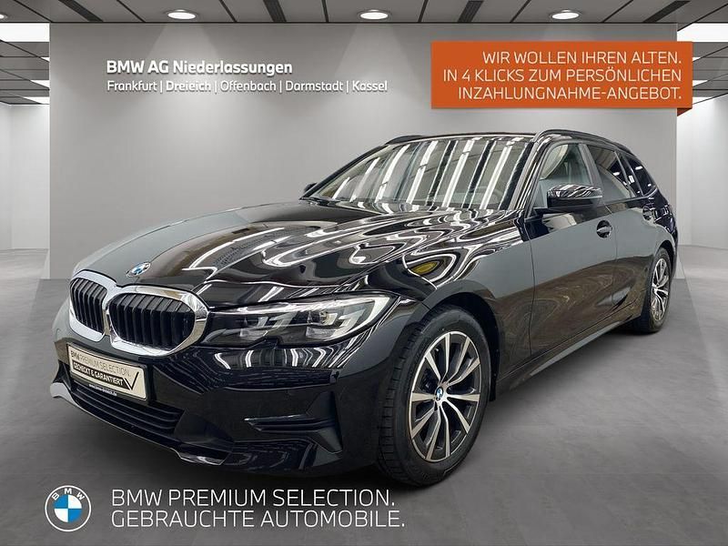 Schwarz Gebraucht 2022 BMW 320 Limousine | 28.880 € (Superpreis) - Bild 1/4