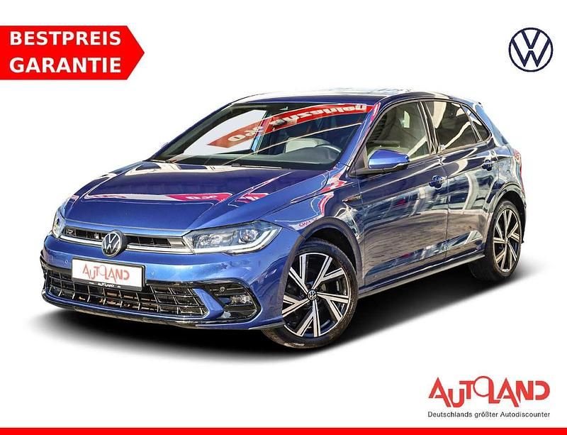 Gebraucht VW Polo R-line 95 PS (69 kW) 2022 Blau Kleinwagen