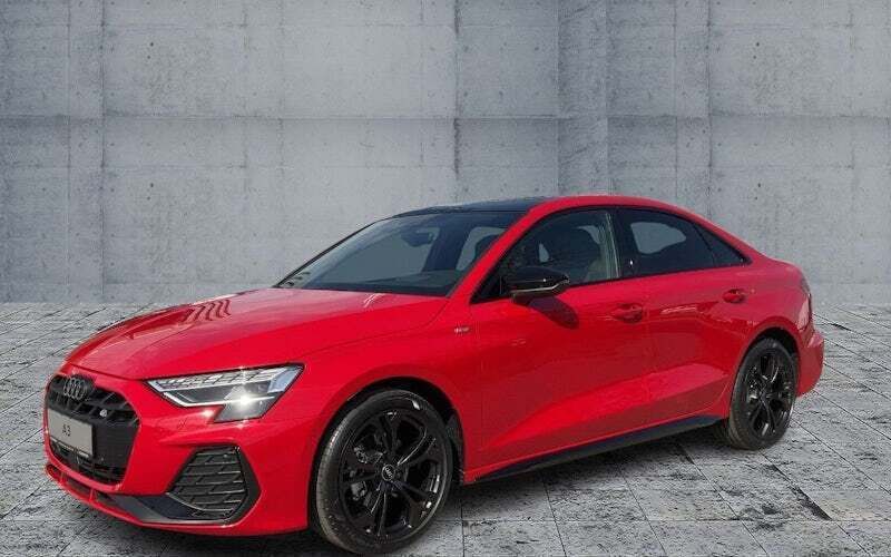 Rot Neu 2025 Audi A3 S-Line Limousine | 47.490 € (Teuer) - Bild 1/4