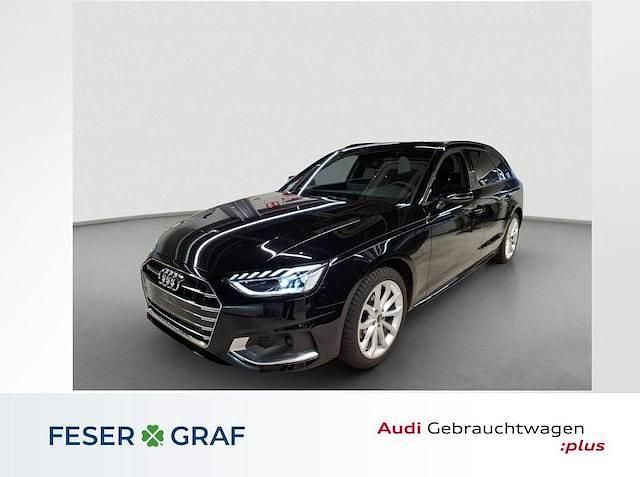 Mythosschwarz metallic Gebraucht 2025 Audi A4 Advanced Plus Kombi | 33.890 € (Fairer Preis) - Bild 1/3