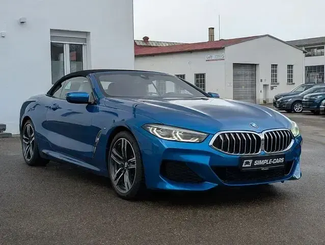 Gebraucht BMW 840 Cabriolet M Sport 320 PS (235 kW) 2019 Sonic speed blue Cabrio