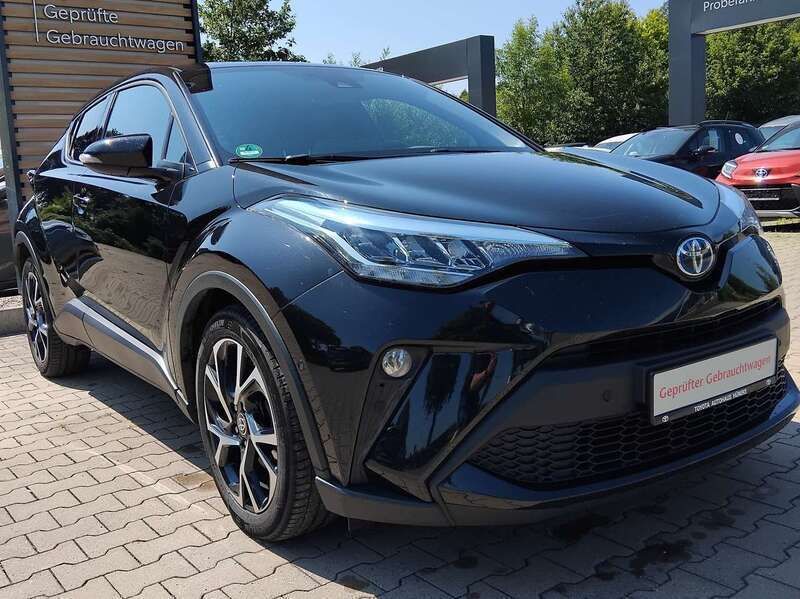 Black mica / ink Gebraucht 2021 Toyota C-HR Team SUV | 19.990 € (Guter Preis) - Bild 1/4