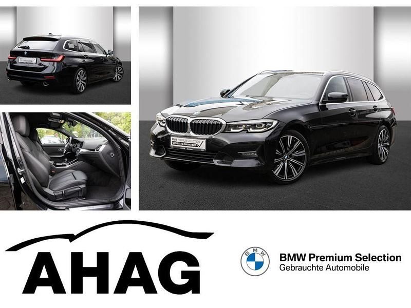 Schwarz Gebraucht 2021 BMW 318 Efficient Dynamics Kombi | 26.840 € (Fairer Preis) - Bild 1/4