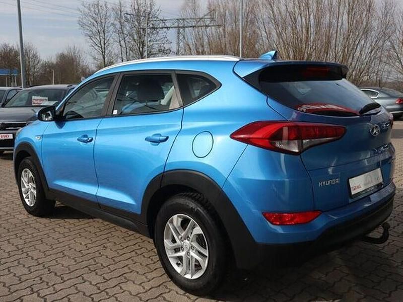 Gebraucht Hyundai Tucson 132 PS (97 kW) 2018 Blau SUV