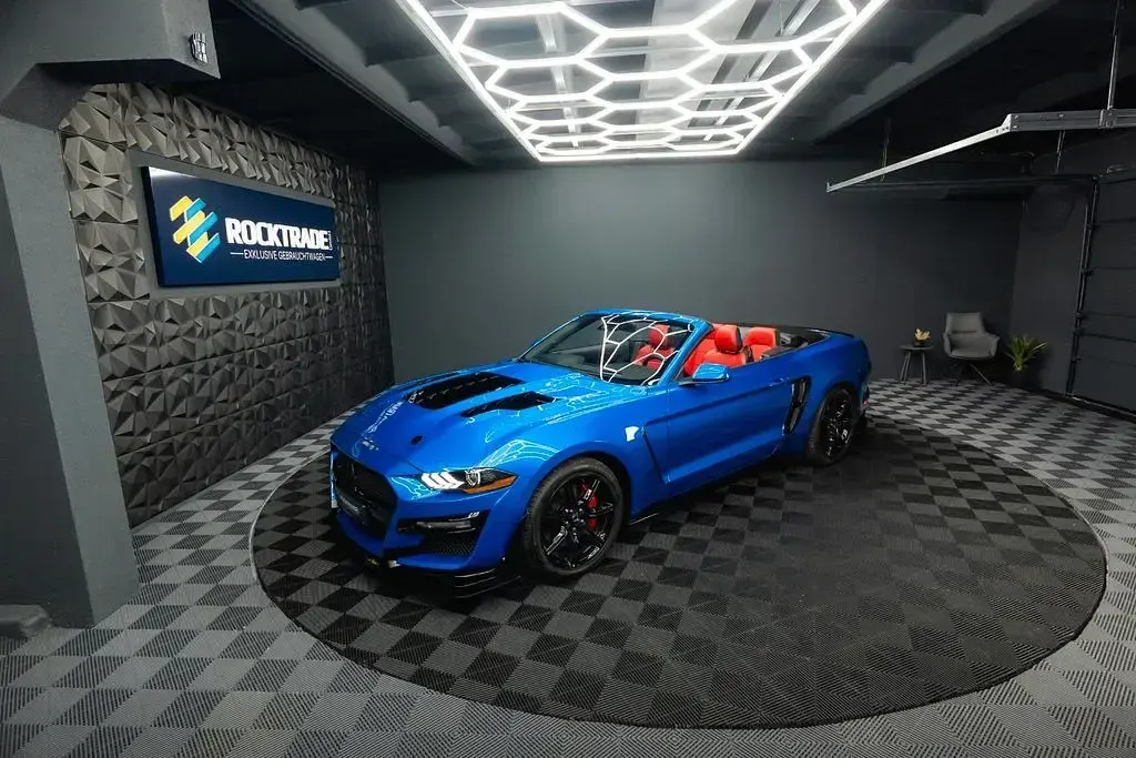 Gebraucht Ford Mustang GT Performance Edition 466 PS (342 kW) 2019 Blau Cabrio