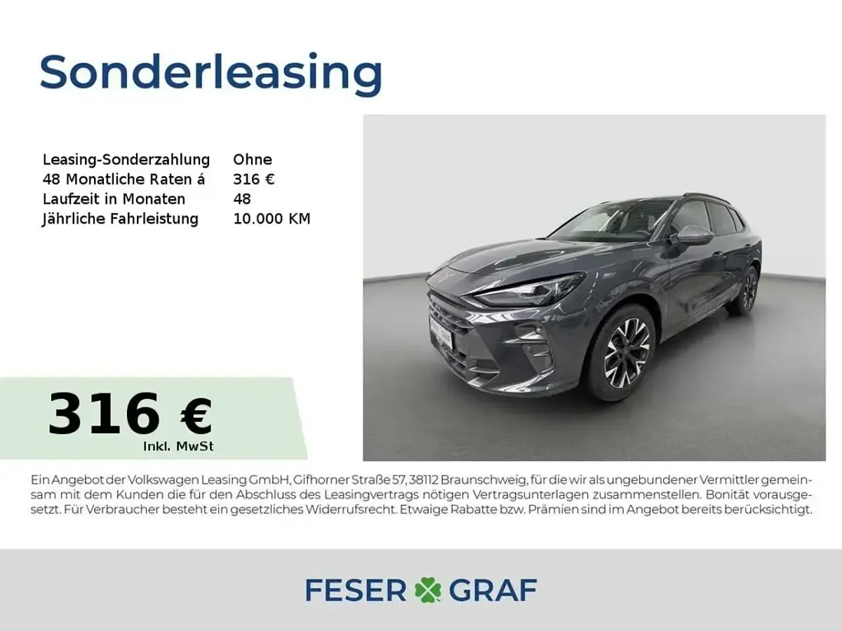 Second-hand Cupra Terramar 150 CP (110 kW) 2025 Gri SUV