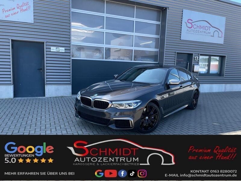 Grau Gebraucht 2018 BMW M550 Performance Limousine | 39.980 € (Superpreis) - Bild 1/4