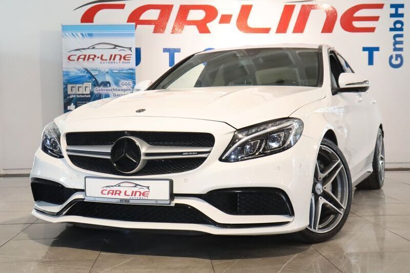Polarweiss unilack Gebraucht 2017 Mercedes C63 AMG AMG Limousine | 48.999 € (Teuer) - Bild 1/4