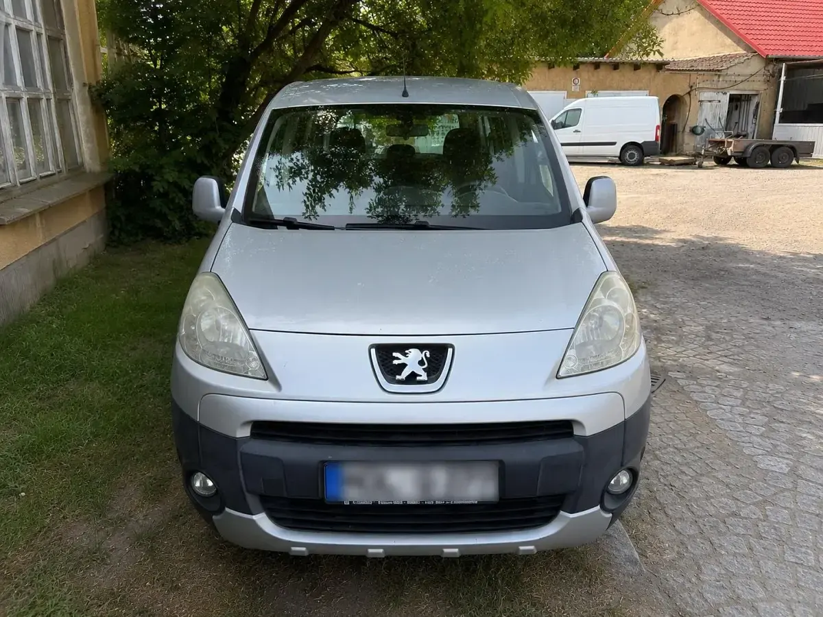 Gebraucht Peugeot Partner 90 PS (66 kW) 2009 Blau Van / Kleinbus