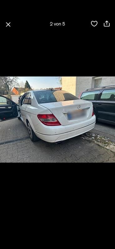 Gebraucht Mercedes C220 170 PS (125 kW) 2008 Weiß Limousine