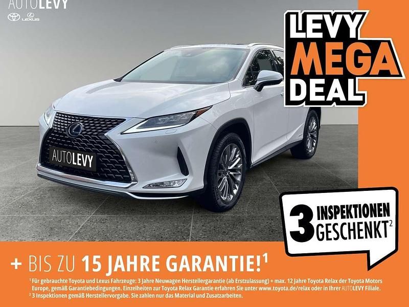 Weiß Gebraucht 2022 Lexus RX450h Luxury Line SUV | 54.990 € - Bild 1/4
