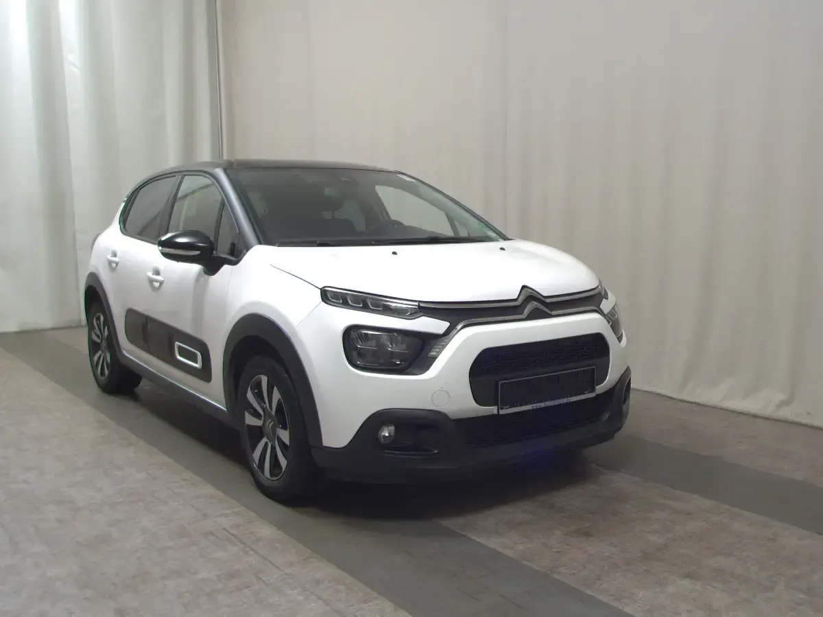 Gebraucht Citroën C3 PureTech 83 PS (61 kW) 2022 Weiss Kleinwagen
