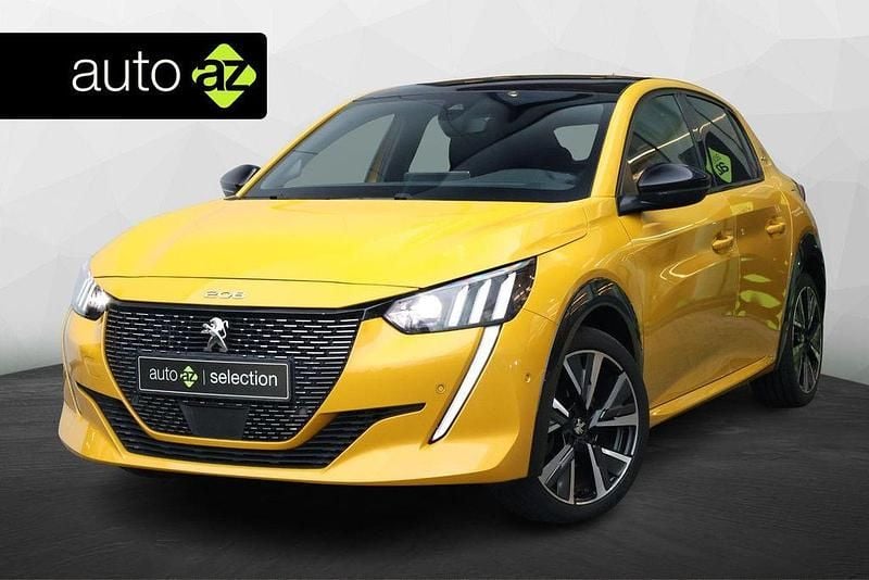 Gelb Gebraucht 2020 Peugeot 208 GT-line Kleinwagen | 16.800 € (Fairer Preis) - Bild 1/4