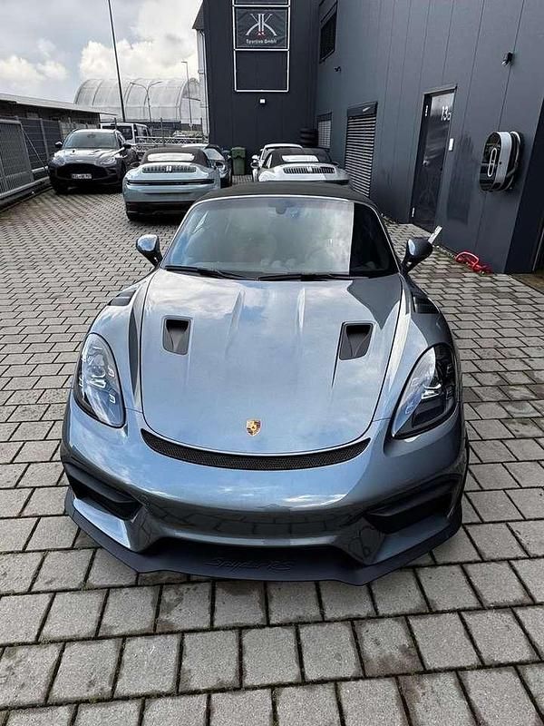 Neu Porsche 718 Boxster 500 PS (367 kW) 2025 1h vanadiumgrau Cabrio