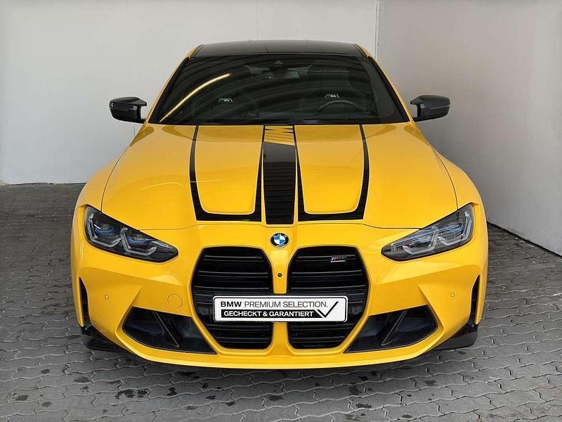 Speedgelb sonderlackierung Gebraucht 2024 BMW M4 Competition Edition Coupé | 85.444 € (Fairer Preis) - Bild 1/4