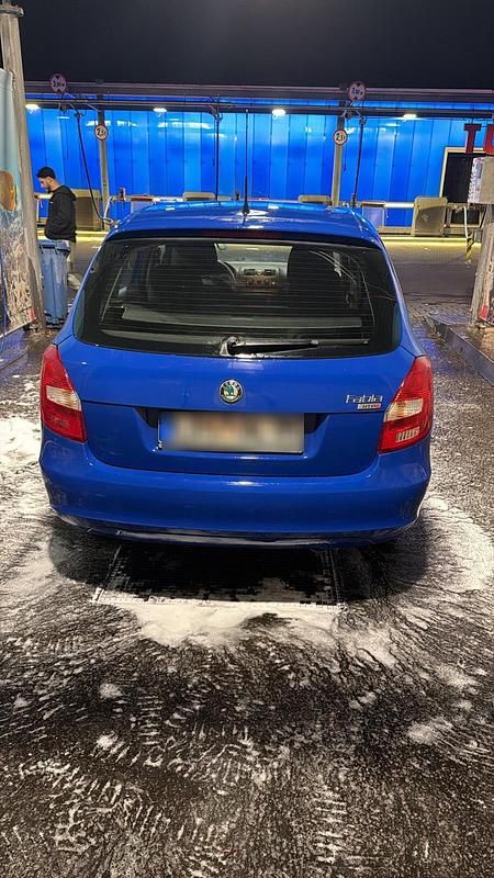Gebraucht Skoda Fabia 75 PS (55 kW) 2010 Blau Kombi