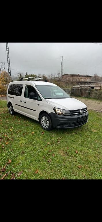 Gebraucht VW Caddy Maxi 102 PS (75 kW) 2019 Weiß Van / Kleinbus