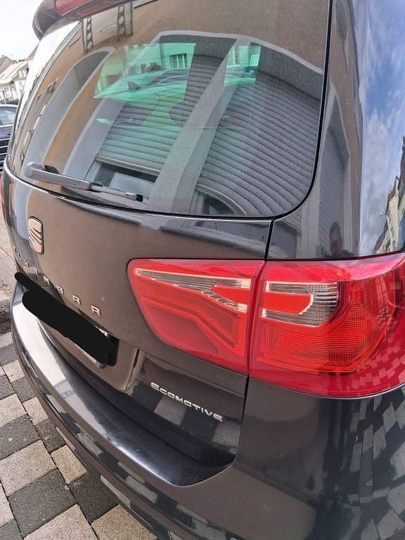 Gebraucht Seat Alhambra Style 150 PS (110 kW) 2014 Schwarz Van / Kleinbus