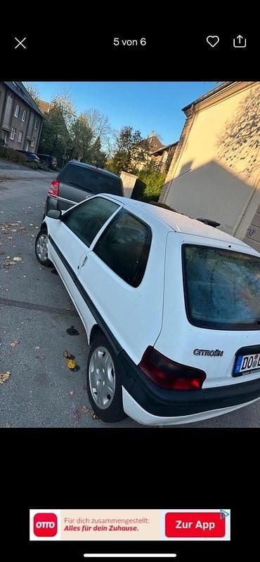 Weiß Gebraucht 1996 Citroën Saxo Kleinwagen | 700 € - Bild 1/4