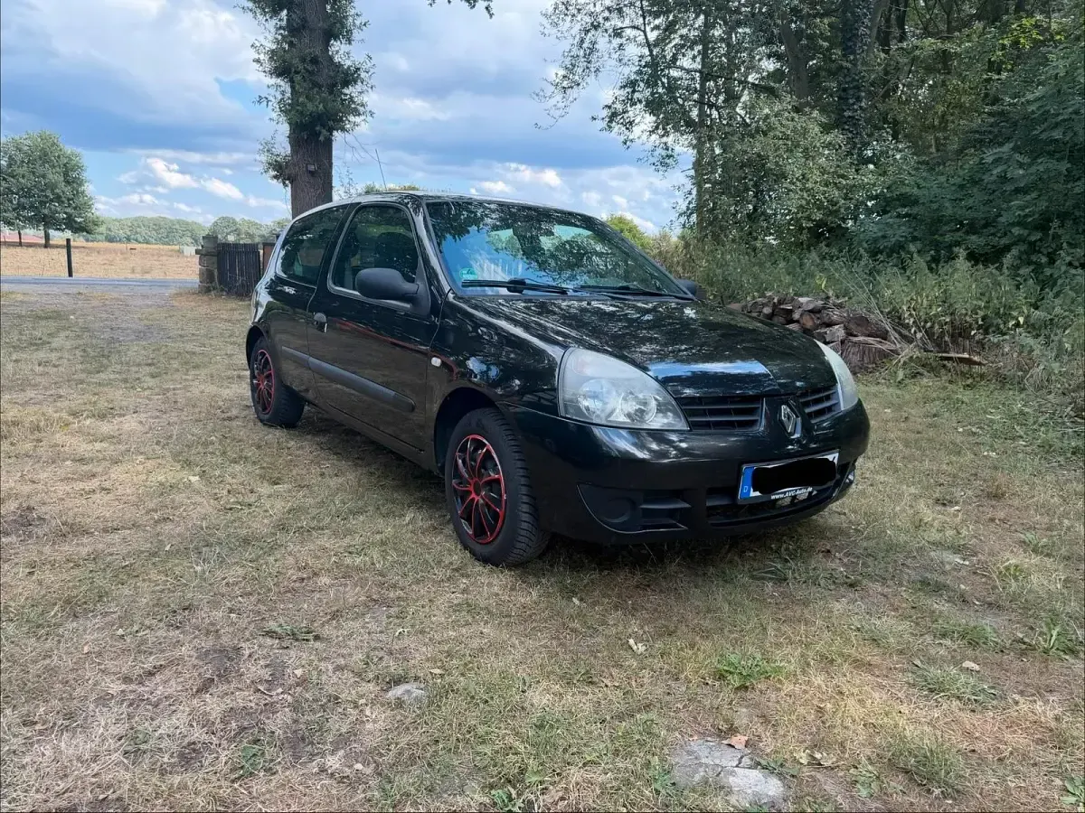 Gebraucht Renault Clio II 2007 Schwarz Limousine