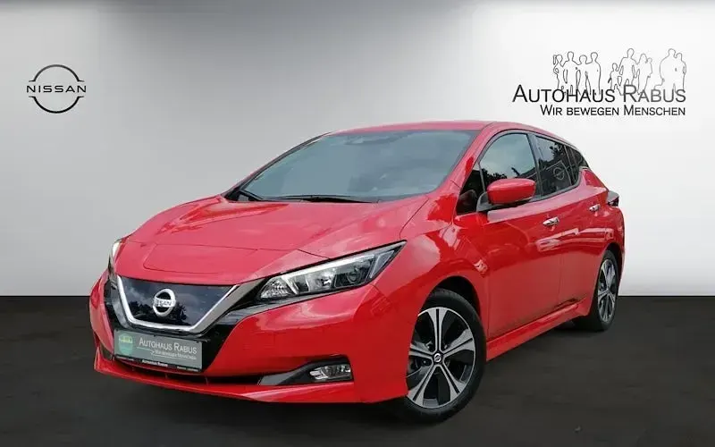 Gebraucht Nissan Leaf 360º 110 kW (150 PS) 2021 Rot Kleinwagen