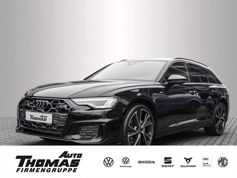 Mythosschwarz metallic Gebraucht 2024 Audi A6 Design Kombi | 49.989 € (Teuer) - Bild 1/1
