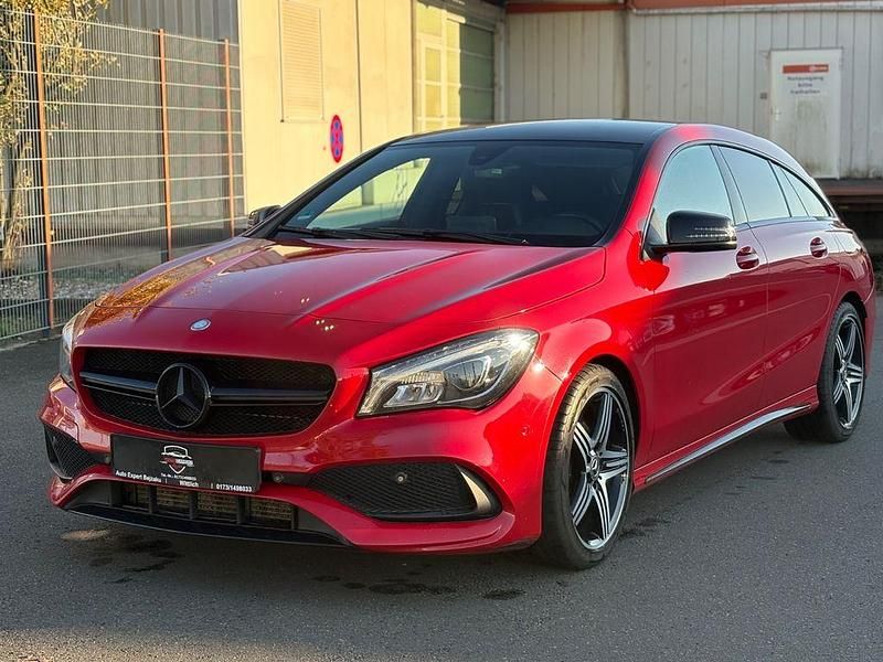 Rot Gebraucht 2017 Mercedes CLA250 Shooting Brake Kombi | 14.900 € (Etwas zu teuer) - Bild 1/4