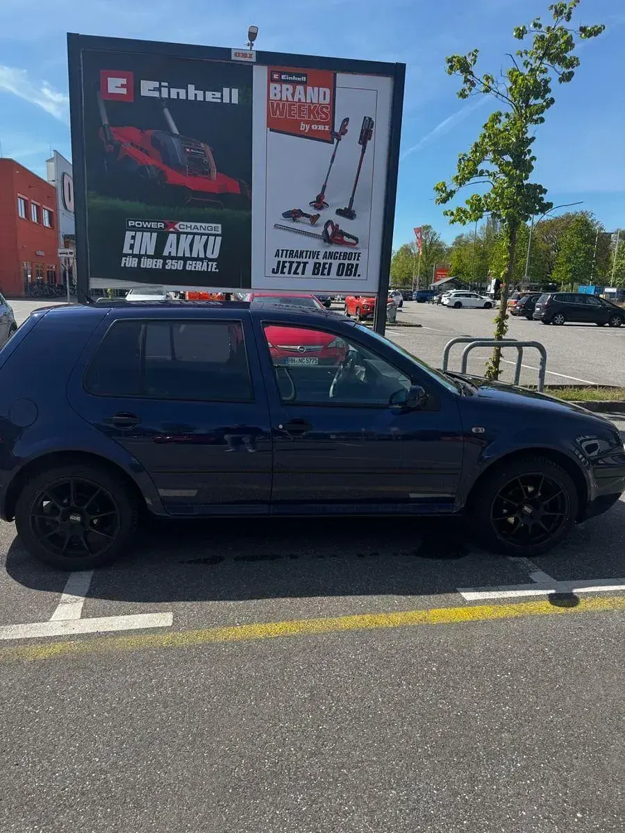 Brugt VW Golf IV Edition 105 HK (77 kW) 2000 Blå Sedan