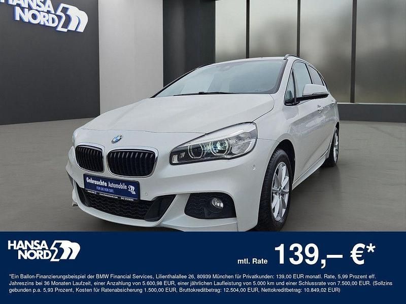 Weiß Gebraucht 2017 BMW 218 Active Tourer M Sport Van / Kleinbus | 14.950 € (Guter Preis) - Bild 1/4