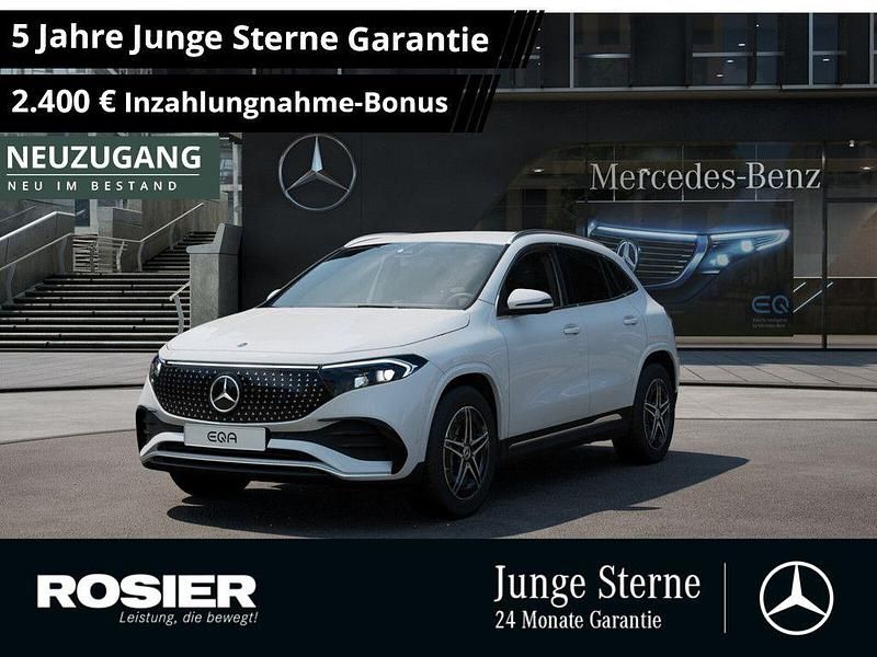 Weiss / polarweiß Gebraucht 2024 Mercedes EQA350 AMG SUV | 37.690 € (Guter Preis) - Bild 1/4