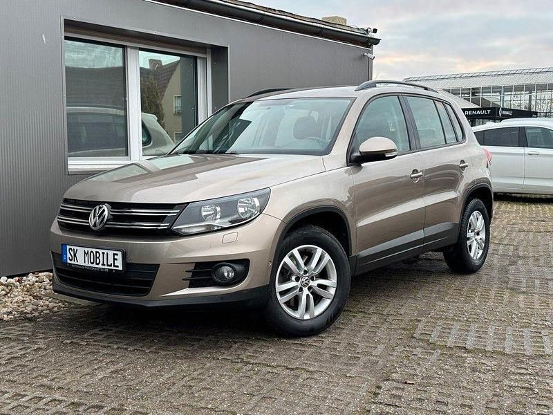 Beige Gebraucht 2014 VW Tiguan Trendline SUV | 9.999 € (Guter Preis) - Bild 1/4