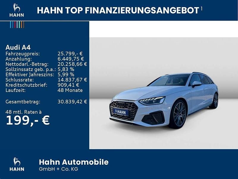 Gebraucht Audi A4 S-Line 204 PS (150 kW) 2022 Weiß Kombi