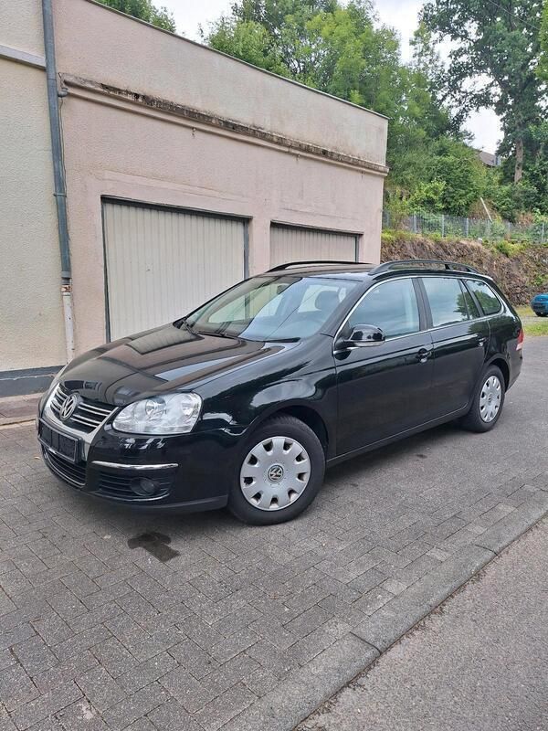 Schwarz Gebraucht 2008 VW Golf VI Comfortline Kombi | 3.500 € (Fairer Preis) - Bild 1/4