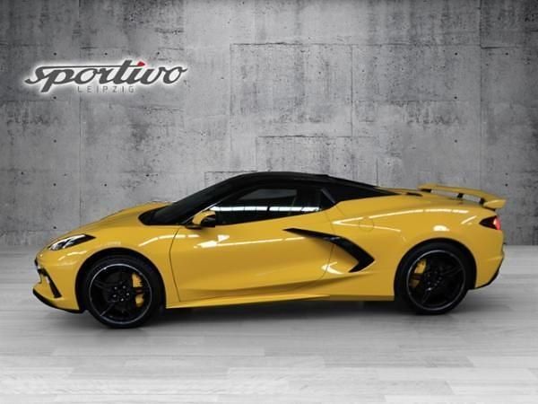 Neu Corvette Stingray 481 PS (353 kW) 2025 Gelb (gelb (competition yellow)) Cabrio
