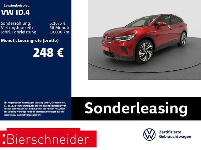 Rot Gebraucht 2023 VW ID.4 Pro SUV | 34.450 € (Etwas zu teuer) - Bild 1/3