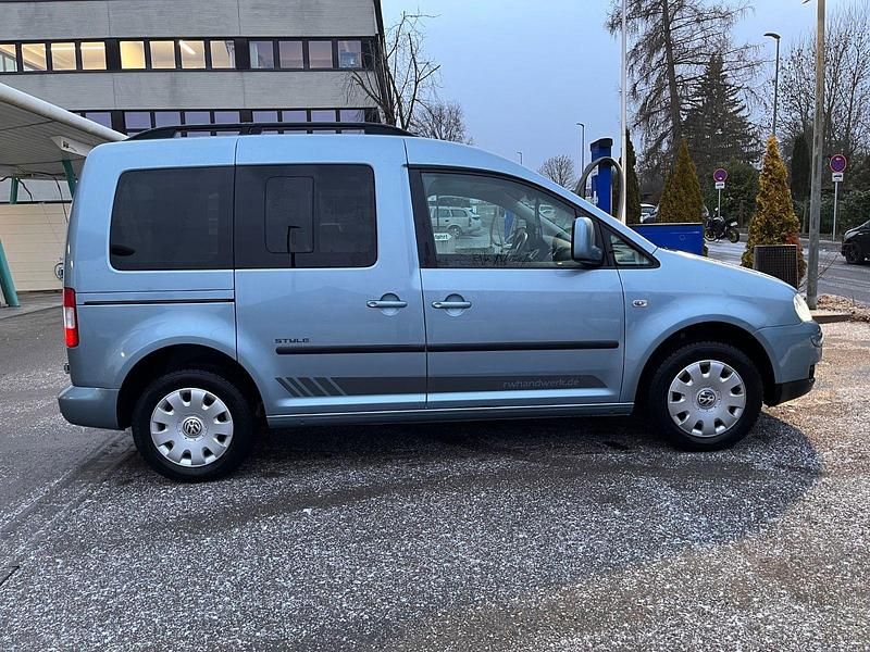 Gebraucht VW Caddy Style 120 PS (88 kW) 2008 Blau Van / Kleinbus