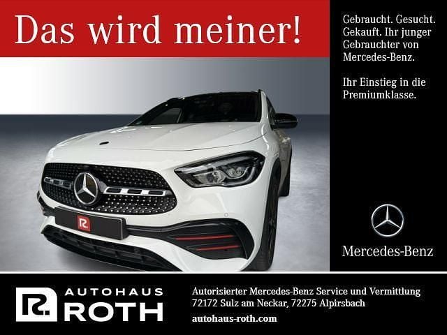 Weiß Gebraucht 2020 Mercedes GLA250 AMG Edition 1 SUV | 33.500 € (Fairer Preis) - Bild 1/4